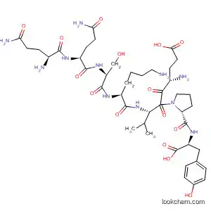 Molecular Structure of 827301-99-5 (L-Tyrosine,
L-glutaminyl-L-glutaminyl-L-seryl-L-lysyl-L-a-glutamyl-L-valyl-L-prolyl-)