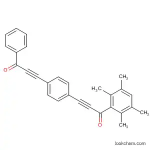 Molecular Structure of 827319-27-7 (2-Propyn-1-one,
3-[4-(3-oxo-3-phenyl-1-propynyl)phenyl]-1-(2,3,5,6-tetramethylphenyl)-)