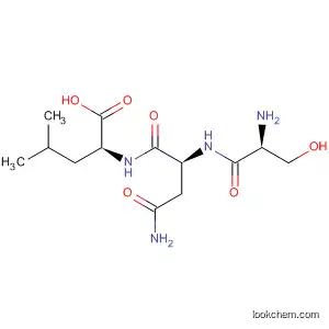 Molecular Structure of 827320-26-3 (L-Leucine, L-seryl-L-asparaginyl-)