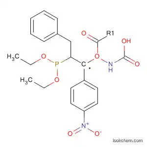 Molecular Structure of 827321-28-8 (Carbamic acid, [(1S)-2-(diethoxyphosphinyl)-1-(4-nitrophenyl)ethyl]-,
phenylmethyl ester)
