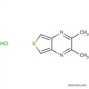 Molecular Structure of 827321-33-5 (Thieno[3,4-b]pyrazine, 2,3-dimethyl-, monohydrochloride)