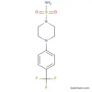 Molecular Structure of 827322-81-6 (1-Piperazinesulfonamide, 4-[4-(trifluoromethyl)phenyl]-)