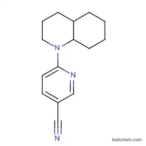 Molecular Structure of 827322-99-6 (3-Pyridinecarbonitrile, 6-(octahydro-1(2H)-quinolinyl)-)