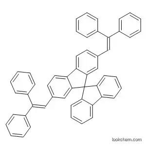 Molecular Structure of 827337-25-7 (9,9'-Spirobi[9H-fluorene], 2,7-bis(2,2-diphenylethenyl)-)