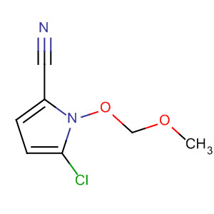 1H-Pyrrole-2-carbonitrile, 5-chloro-1-(methoxymethoxy)-