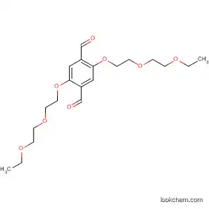 Molecular Structure of 827572-72-5 (1,4-Benzenedicarboxaldehyde, 2,5-bis[2-(2-ethoxyethoxy)ethoxy]-)