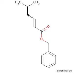 Molecular Structure of 827573-91-1 (2-Hexenoic acid, 5-methyl-, phenylmethyl ester)