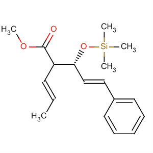 3-Pentenoic acid,  2-[(1R,2E)-3-phenyl-1-[(trimethylsilyl)oxy]-2-propenyl]-, methyl ester,  (2S,3E)-