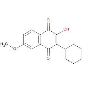 1,4-Naphthalenedione, 3-cyclohexyl-2-hydroxy-6-methoxy-
