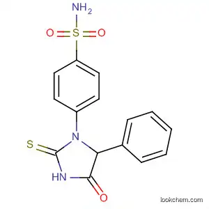 Molecular Structure of 827622-80-0 (Benzenesulfonamide, 4-(4-oxo-5-phenyl-2-thioxo-1-imidazolidinyl)-)