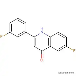 Molecular Structure of 828264-34-2 (4(1H)-Quinolinone, 6-fluoro-2-(3-fluorophenyl)-)