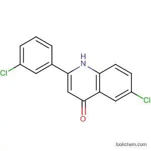Molecular Structure of 828264-36-4 (4(1H)-Quinolinone, 6-chloro-2-(3-chlorophenyl)-)
