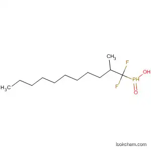 Molecular Structure of 828265-16-3 (Phosphinic acid, (1,1-difluoro-2-methylundecyl)-)