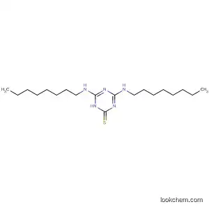 Molecular Structure of 830346-69-5 (1,3,5-Triazine-2(1H)-thione, 4,6-bis(octylamino)-)