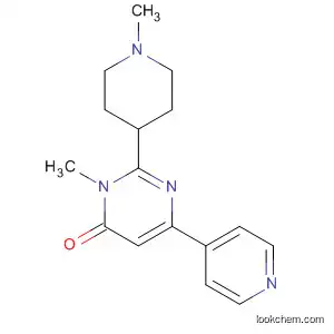 Molecular Structure of 831231-83-5 (4(3H)-Pyrimidinone, 3-methyl-2-(1-methyl-4-piperidinyl)-6-(4-pyridinyl)-)