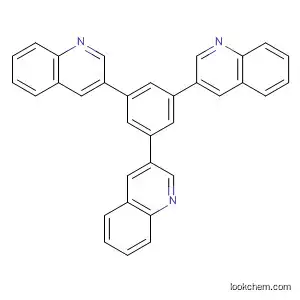 Molecular Structure of 831235-68-8 (Quinoline, 3,3',3''-(1,3,5-benzenetriyl)tris-)