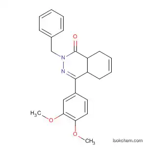 Molecular Structure of 831238-81-4 (1(2H)-Phthalazinone,
4-(3,4-dimethoxyphenyl)-4a,5,8,8a-tetrahydro-2-(phenylmethyl)-)