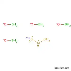 Molecular Structure of 832096-46-5 (Borate(1-), trisilanetetrayltetra-)