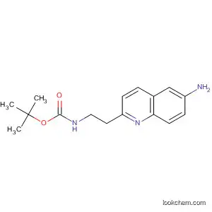 Molecular Structure of 832102-07-5 (Carbamic acid, [(6-amino-2-quinolinyl)methyl]methyl-, 1,1-dimethylethyl
ester)