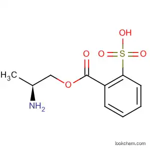Molecular Structure of 832104-32-2 (Benzoic acid, 2-sulfo-, 1-[(2S)-2-aminopropyl] ester)
