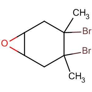 7-Oxabicyclo[4.1.0]heptane, 3,4-dibromo-3,4-dimethyl-