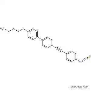 Molecular Structure of 832714-04-2 (1,1'-Biphenyl, 4-[(4-isothiocyanatophenyl)ethynyl]-4'-pentyl-)
