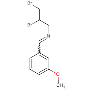 1-Propanamine, 2,3-dibromo-N-[(3-methoxyphenyl)methylene]-