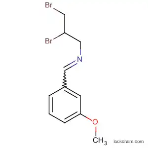 Molecular Structure of 832724-72-8 (1-Propanamine, 2,3-dibromo-N-[(3-methoxyphenyl)methylene]-)