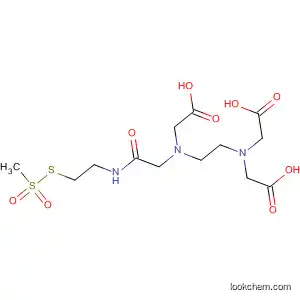 Molecular Structure of 832733-28-5 ([S-Methanethiosulfonylcysteaminyl]ethylenediamine-N,N,N',N'-Tetraacetic Acid
(4:1 mixture of mono-MTS  to bis-MTS))