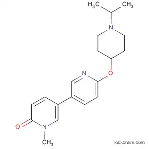 [3,3'-Bipyridin]-6(1H)-one,
1-methyl-6'-[[1-(1-methylethyl)-4-piperidinyl]oxy]-