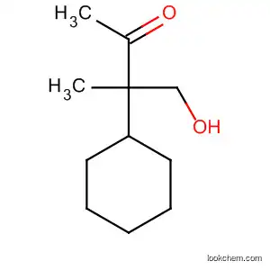 Molecular Structure of 834905-95-2 (2-Butanone, 3-cyclohexyl-4-hydroxy-3-methyl-)
