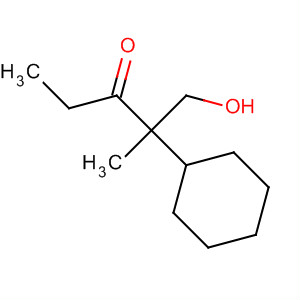 3-Pentanone, 2-cyclohexyl-1-hydroxy-2-methyl-