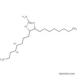 Molecular Structure of 834907-16-3 (2-Selenazolamine, 4,5-dihydro-4,5-dioctyl-, (4R,5S)-rel-)