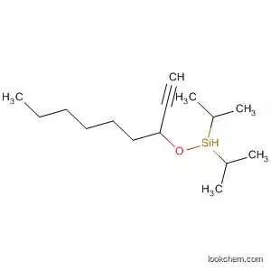 Molecular Structure of 834907-67-4 (Silane, bis(1-methylethyl)(3-nonynyloxy)-)