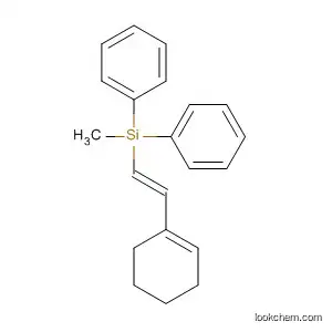 Molecular Structure of 834907-92-5 (Silane, [(1E)-2-(1-cyclohexen-1-yl)ethenyl]methyldiphenyl-)