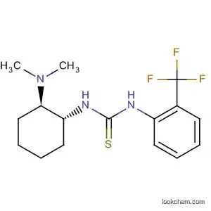 Molecular Structure of 834917-31-6 (Thiourea,
N-[(1R,2R)-2-(dimethylamino)cyclohexyl]-N'-[2-(trifluoromethyl)phenyl]-)