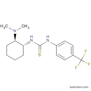 Molecular Structure of 834917-32-7 (Thiourea,
N-[(1R,2R)-2-(dimethylamino)cyclohexyl]-N'-[4-(trifluoromethyl)phenyl]-)