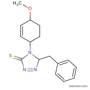 Molecular Structure of 83673-58-9 (3H-1,2,4-Triazole-3-thione,
2,4-dihydro-4-(4-methoxyphenyl)-5-(phenylmethyl)-)