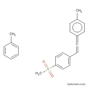 Molecular Structure of 842114-38-9 (Benzene, 1,1'-[[4-(methylsulfonyl)phenyl]ethenylidene]bis[4-methyl-)