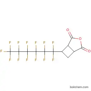 Molecular Structure of 842123-44-8 (3-Oxabicyclo[3.2.0]heptane-2,4-dione, 6-(tridecafluorohexyl)-)