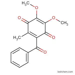 Molecular Structure of 842162-26-9 (2,5-Cyclohexadiene-1,4-dione, 2-benzoyl-5,6-dimethoxy-3-methyl-)
