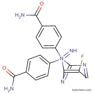 Molecular Structure of 844435-03-6 (Benzamide, 4,4'-[(5-fluoro-2,4-pyrimidinediyl)diimino]bis-)
