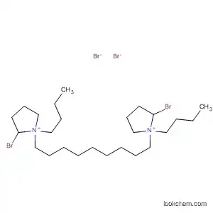 Molecular Structure of 844468-98-0 (Pyrrolidinium, 1,1'-(1,9-nonanediyl)bis[1-butyl-, dibromide)