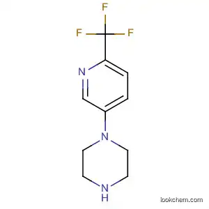Molecular Structure of 845617-30-3 (Piperazine, 1-[6-(trifluoromethyl)-3-pyridinyl]-)