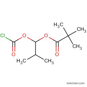 Propanoic acid, 2,2-dimethyl-, 1-[(chlorocarbonyl)oxy]-2-methylpropyl
ester