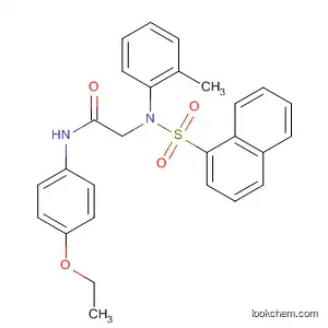 Acetamide,
N-(4-ethoxyphenyl)-2-[(2-methylphenyl)(1-naphthalenylsulfonyl)amino]-