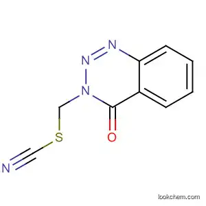 Thiocyanic acid, (4-oxo-1,2,3-benzotriazin-3(4H)-yl)methyl ester