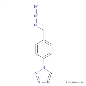 Molecular Structure of 864528-21-2 (1H-Tetrazole, 1-[4-(azidomethyl)phenyl]-)