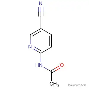 Molecular Structure of 100130-61-8 (Acetamide, N-(5-cyano-2-pyridinyl)-)