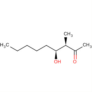 Molecular Structure of 112294-93-6 (2-Nonanone, 4-hydroxy-3-methyl-, (3R,4S)-)